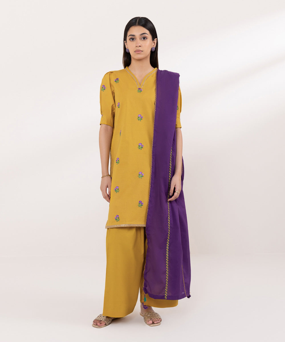 Sapphire | Intermix 2024 | Cambric Suit S-02 -  Sapphire Casuals - Original Designer Dress - House of Maryam