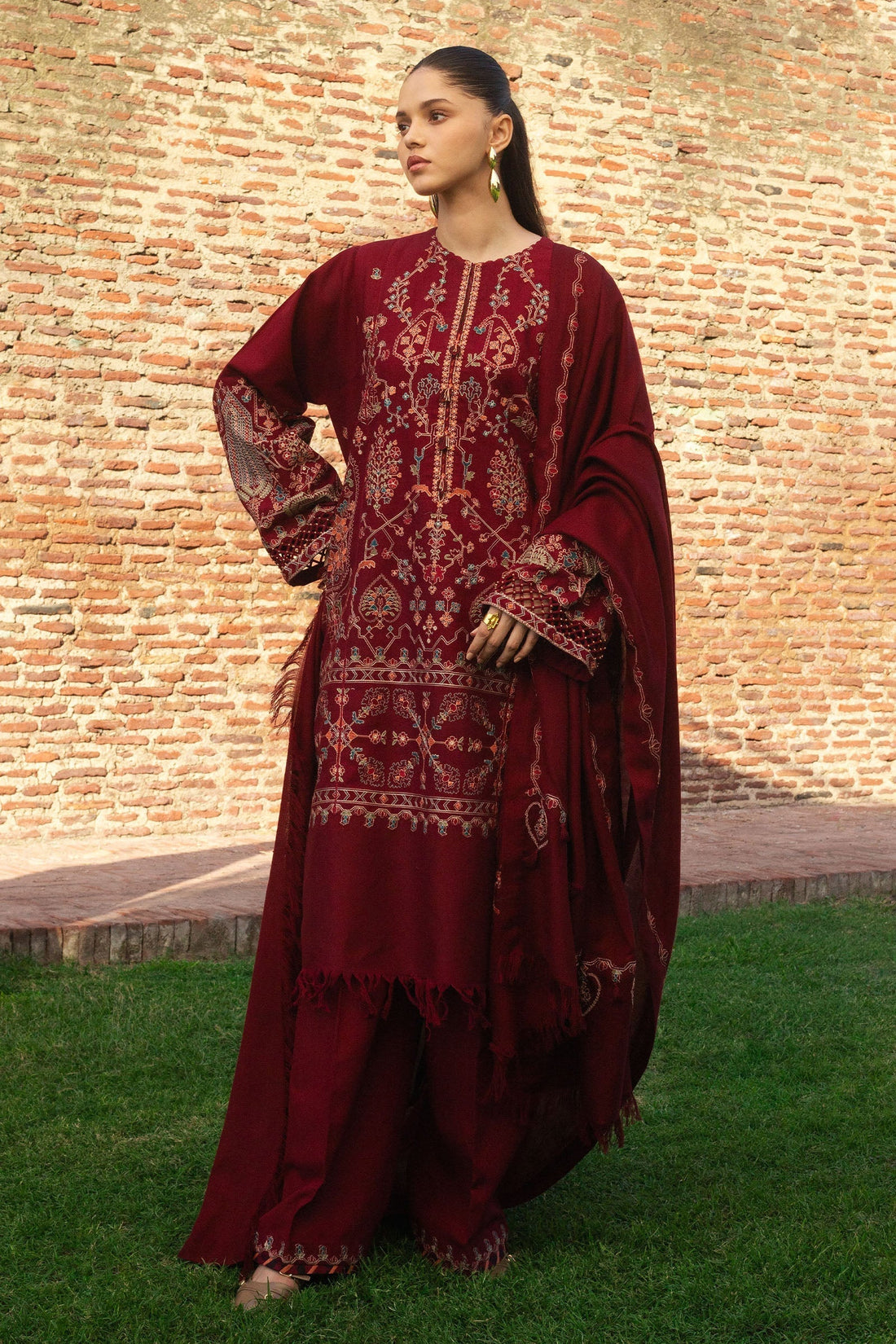 Zara Shahjahan | Winter 24 |  RAHA-D8 -  Zara Shahjahan Ladies Clothes - Original Designer Dress - House of Maryam