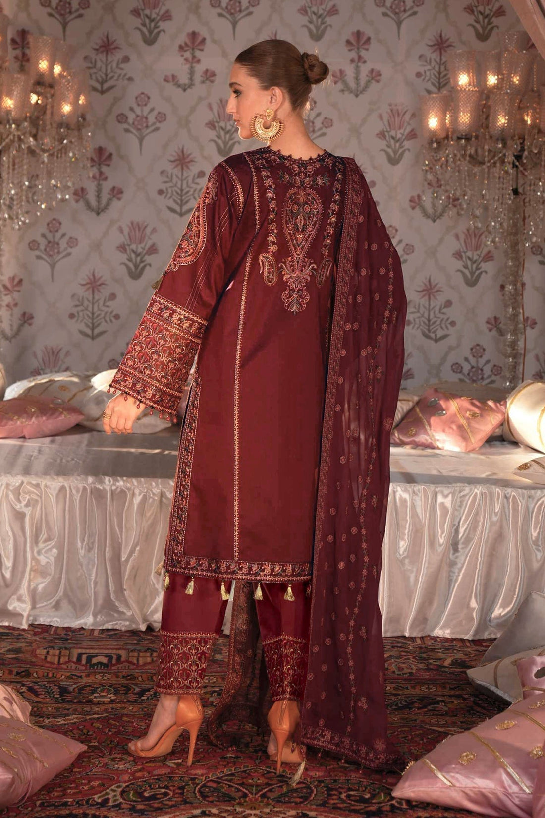 Alizeh | Rawayat Luxury Lawn 24 | Afreen -  Alizeh Luxury - Original Designer Dress - House of Maryam