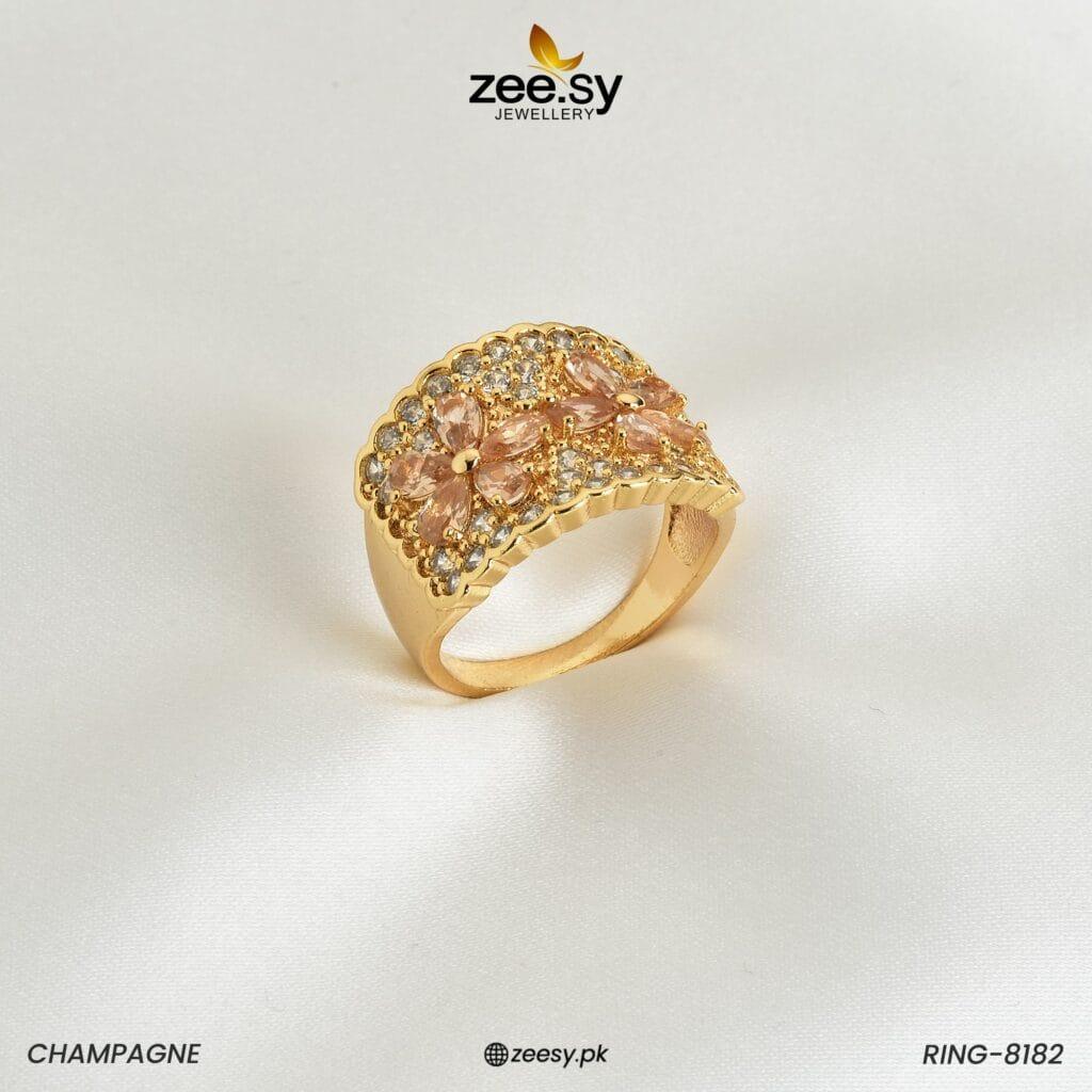 Ring-8182 -  Zeesy Rings - Original Designer Dress - House of Maryam