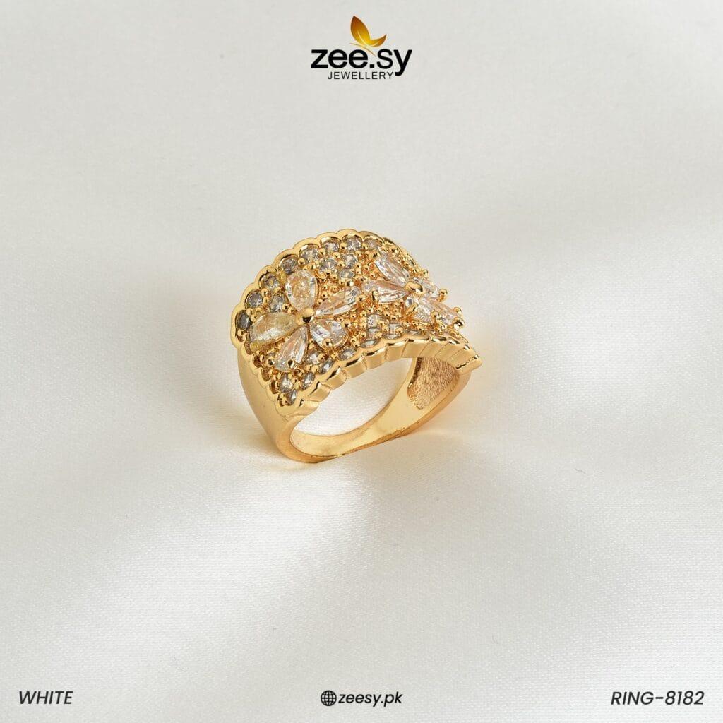 Ring-8182 -  Zeesy Rings - Original Designer Dress - House of Maryam