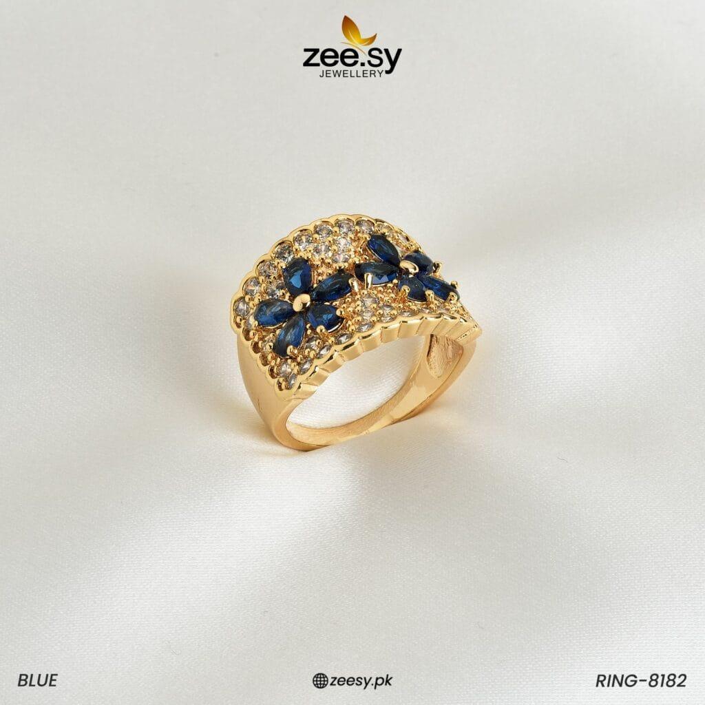 Ring-8182 -  Zeesy Rings - Original Designer Dress - House of Maryam