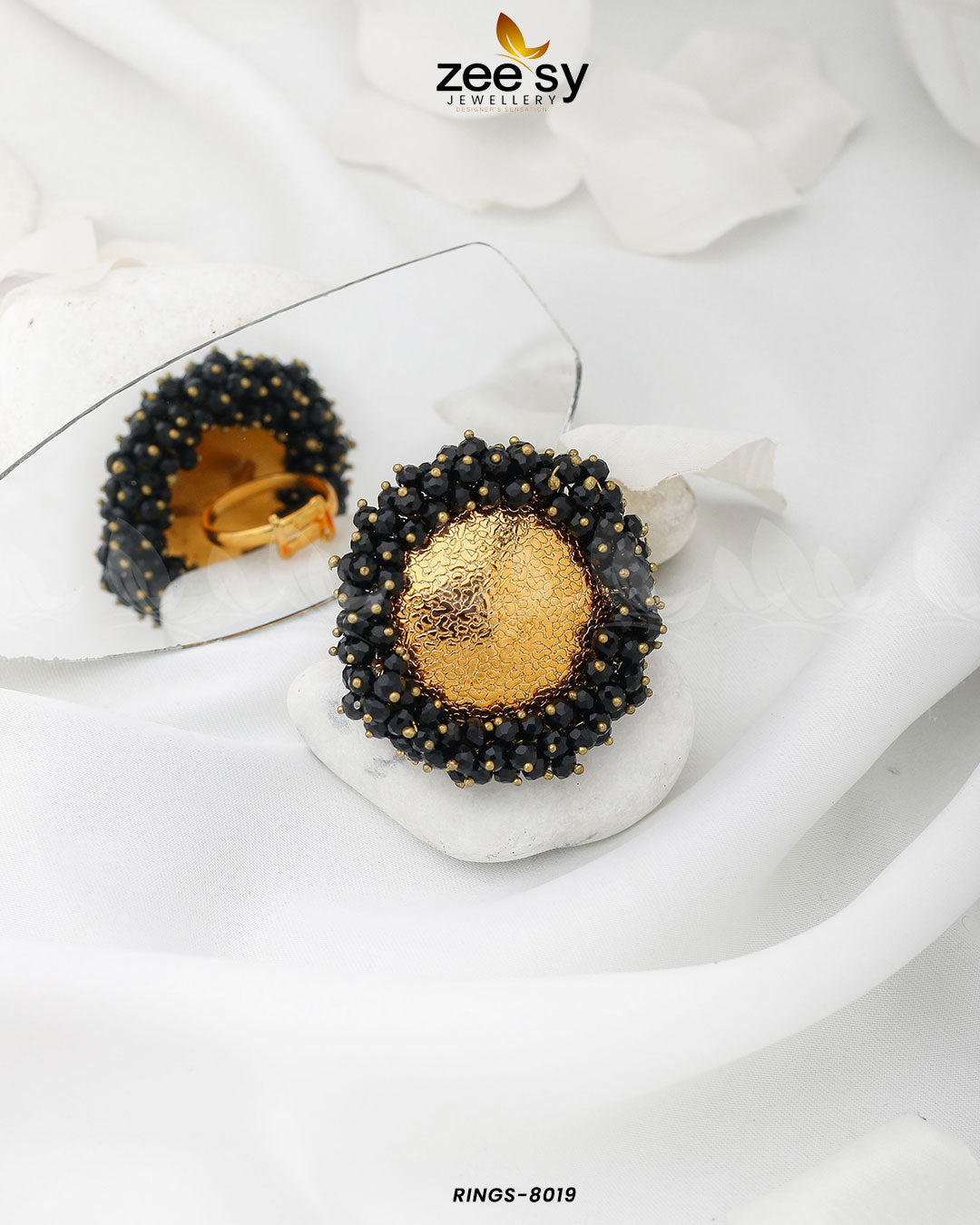 Rings-8019 -  Zeesy  - Original Designer Dress - House of Maryam