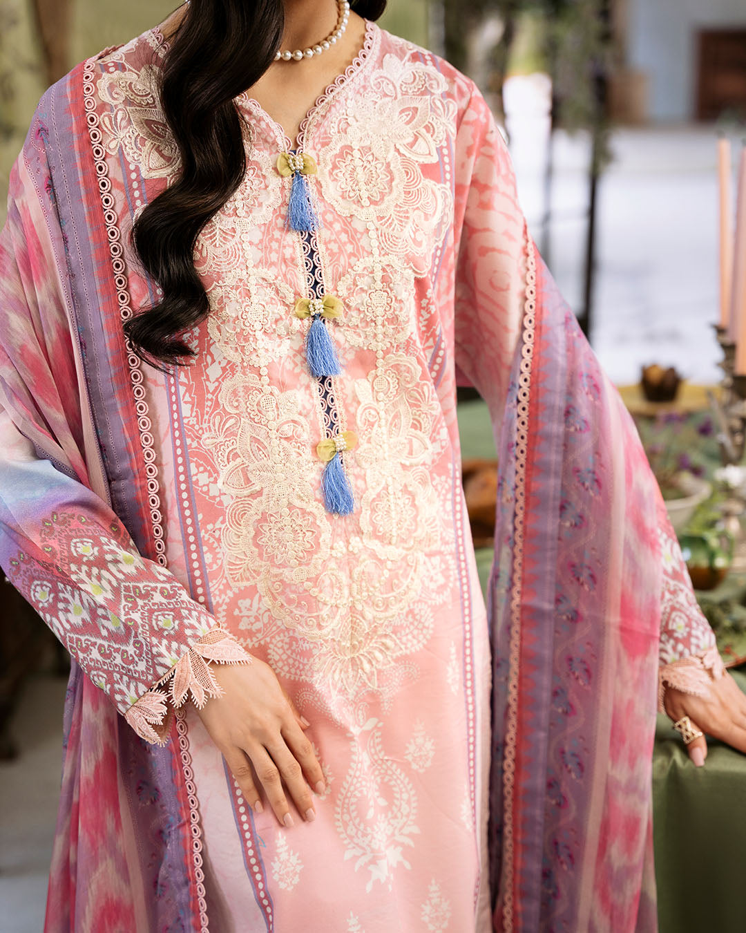Roheenaz | Flora Printed Lawn | Amara -  Roheenaz Luxury - Original Designer Dress - House of Maryam