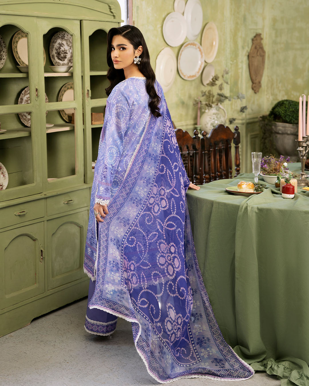 Roheenaz | Flora Printed Lawn | Celestia -  Roheenaz Luxury - Original Designer Dress - House of Maryam