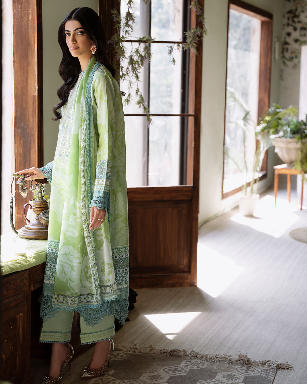 Roheenaz | Flora Printed Lawn | Euphoria -  Roheenaz Luxury - Original Designer Dress - House of Maryam
