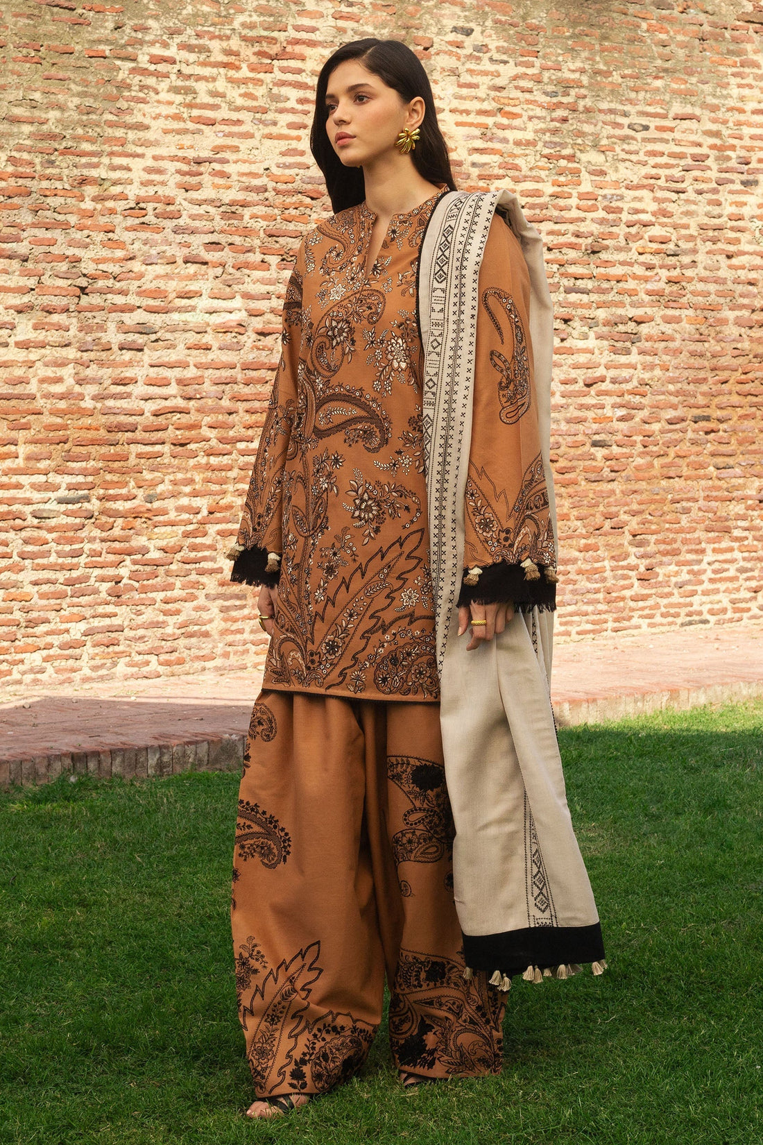 Zara Shahjahan | Winter 24 |  ROYA-D6 -  Zara Sahjahan Ladies Clothes - Original Designer Dress - House of Maryam