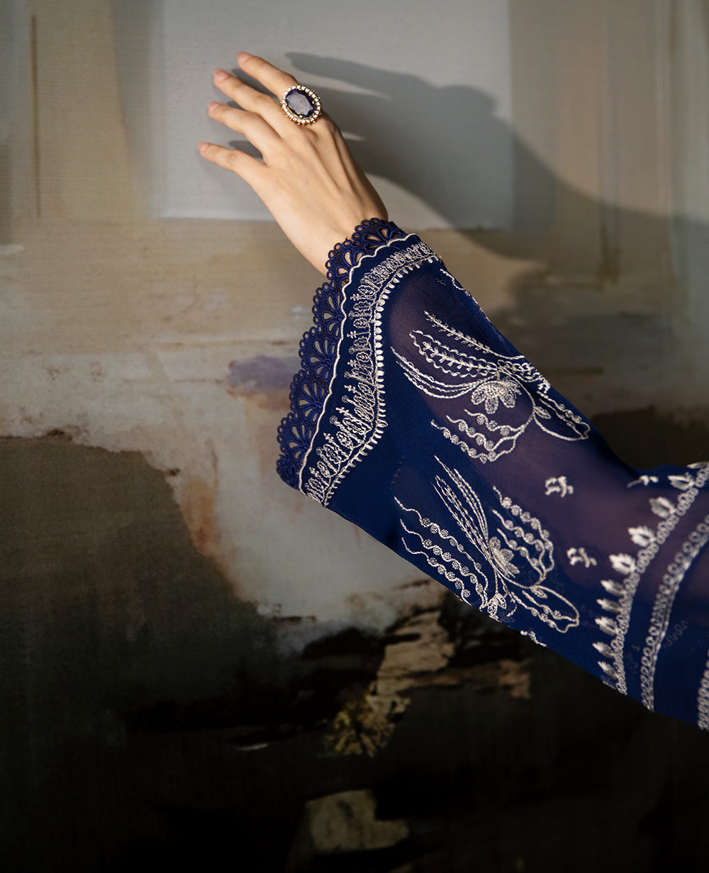 Republic Womenswear | Premium Pret 25 | RPP-05 (Bleu rêveur) -  Republic Womenswear Ladies Clothes - Original Designer Dress - House of Maryam