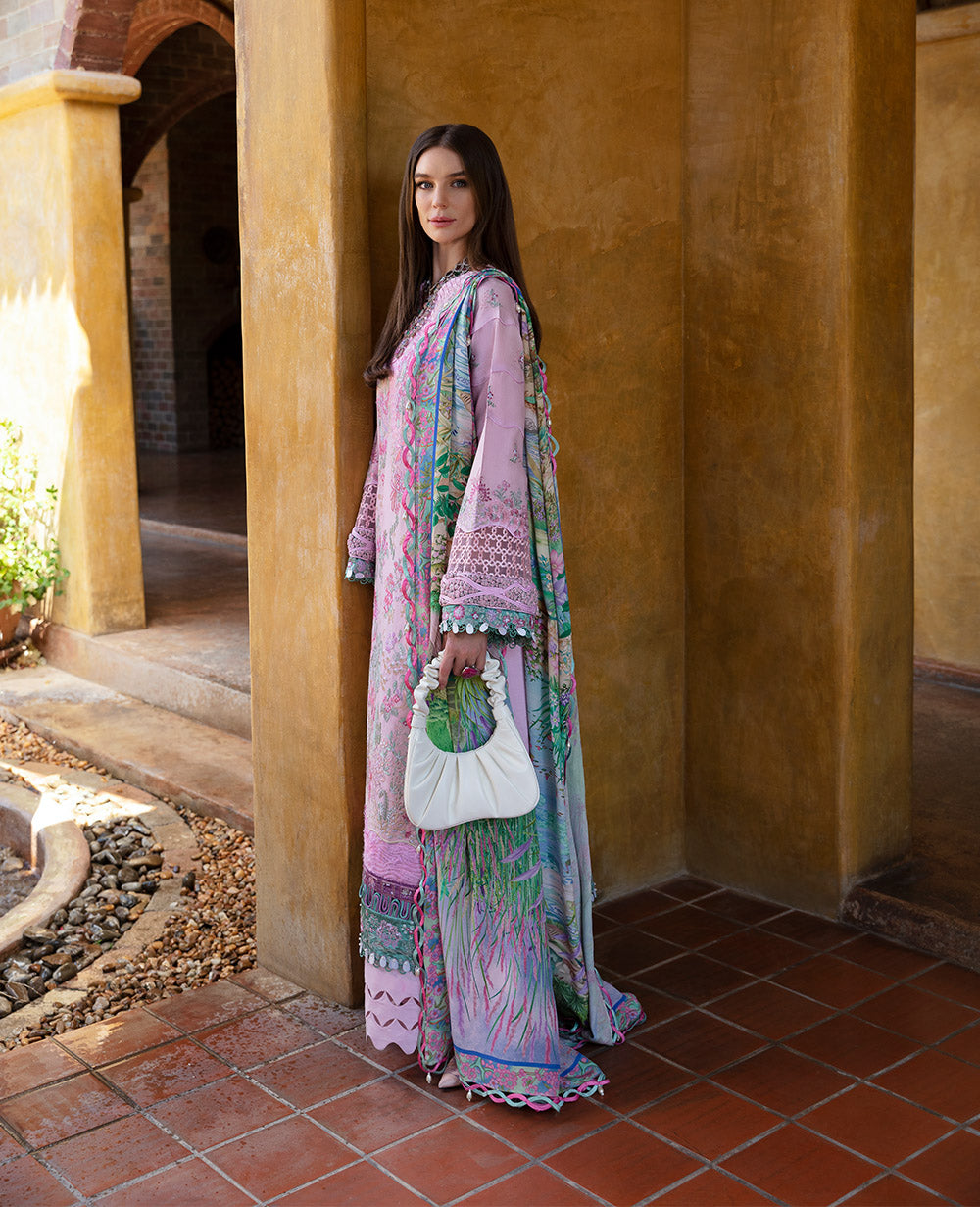 Republic Womenswear | Ilana Eid Luxury Lawn | Aveline -  Republic Womenswear Luxury - Original Designer Dress - House of Maryam