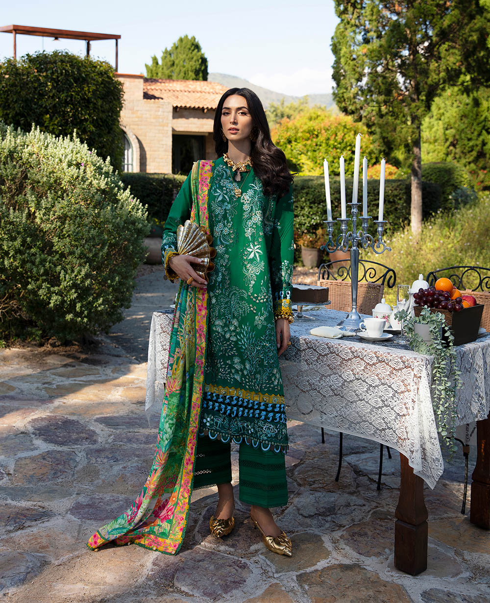 Republic Womenswear | Ilana Eid Luxury Lawn |Helene -  Republic Womenswear Luxury - Original Designer Dress - House of Maryam