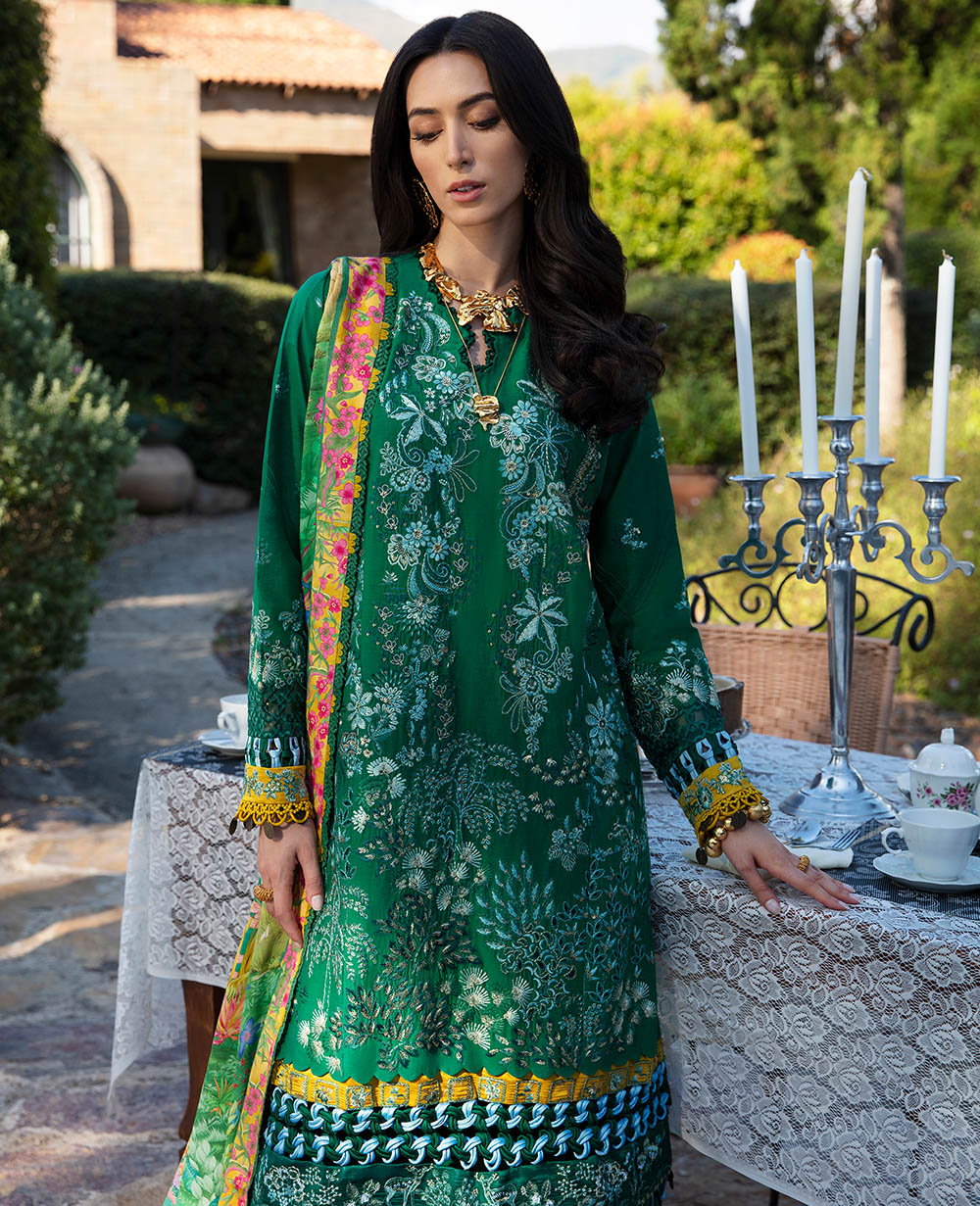 Republic Womenswear | Ilana Eid Luxury Lawn |Helene -  Republic Womenswear Luxury - Original Designer Dress - House of Maryam