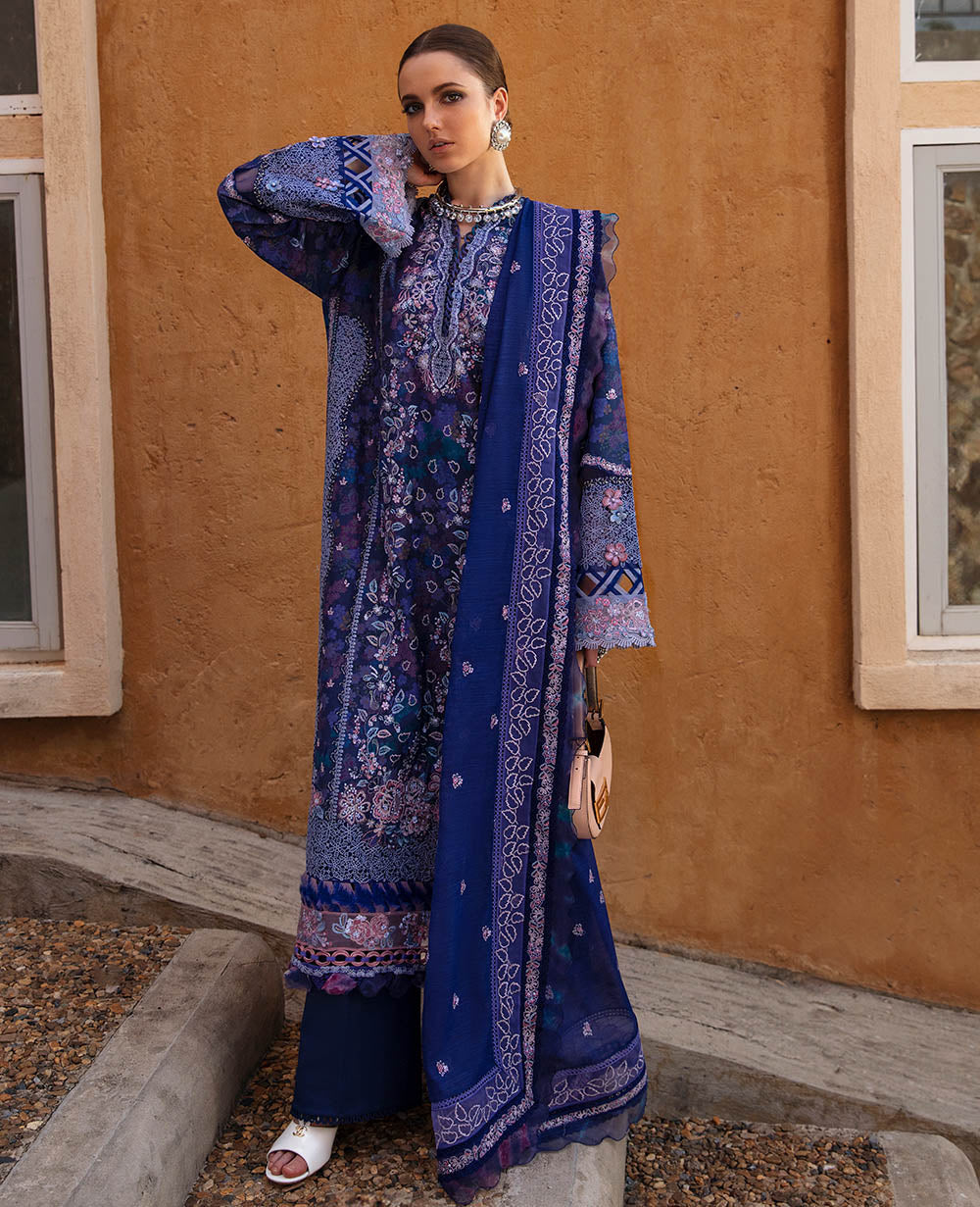 Republic Womenswear | Ilana Eid Luxury Lawn | Lawn Lune -  Republic Womenswear Luxury - Original Designer Dress - House of Maryam