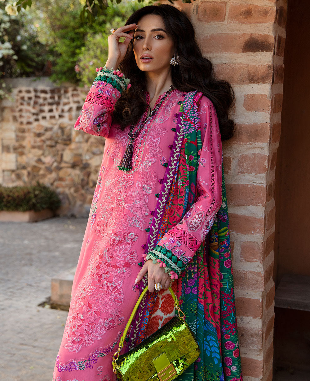 Republic Womenswear | Ilana Eid Luxury Lawn | Clemence -  Republic Womenswear Luxury - Original Designer Dress - House of Maryam