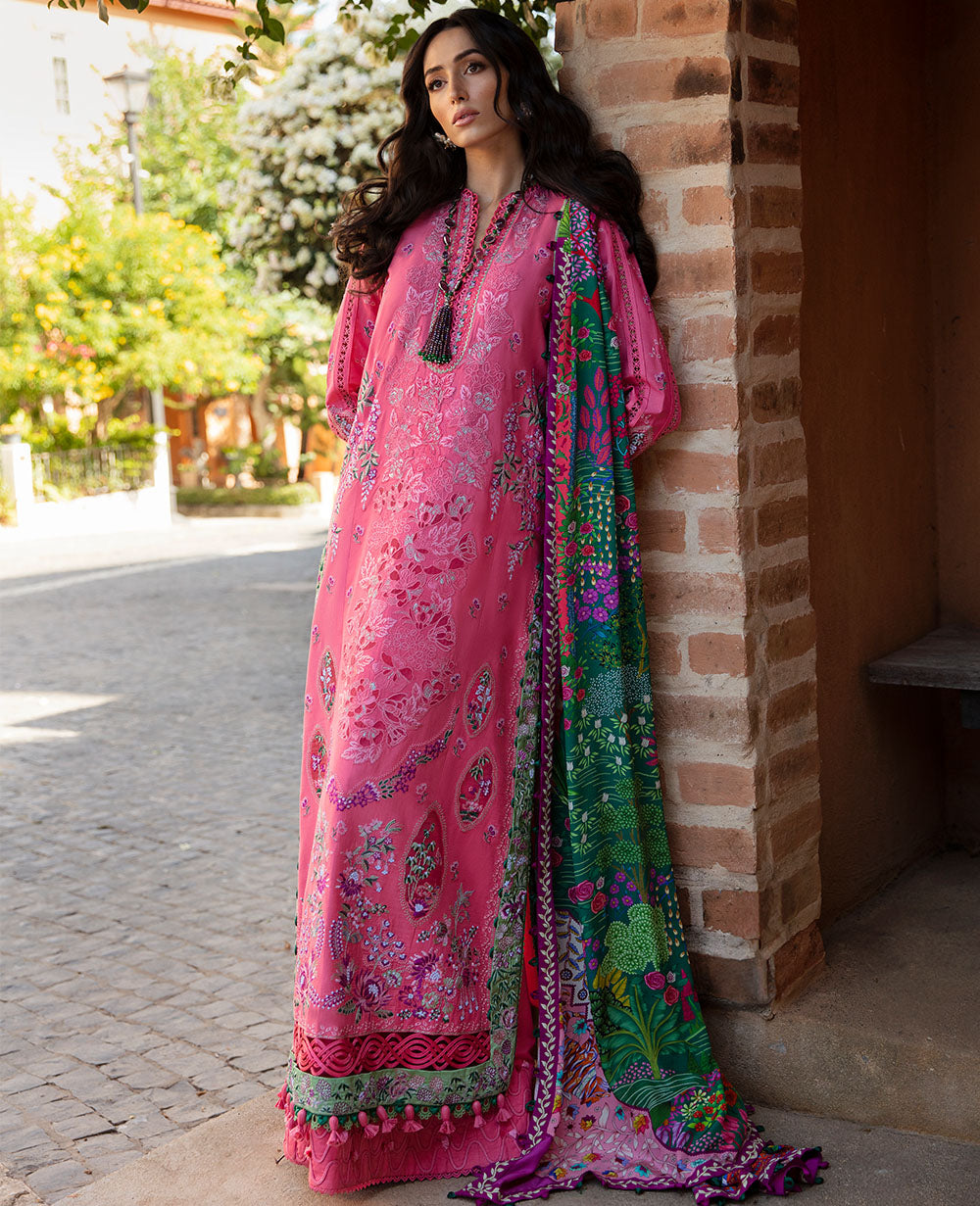 Republic Womenswear | Ilana Eid Luxury Lawn | Clemence -  Republic Womenswear Luxury - Original Designer Dress - House of Maryam