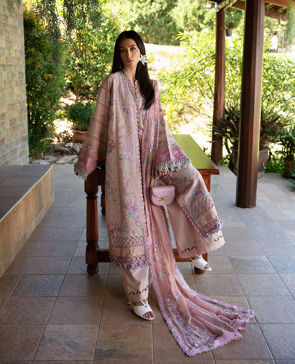 Republic Womenswear | Ilana Eid Luxury Lawn | Lumiere -  Republic Womenswear Luxury - Original Designer Dress - House of Maryam