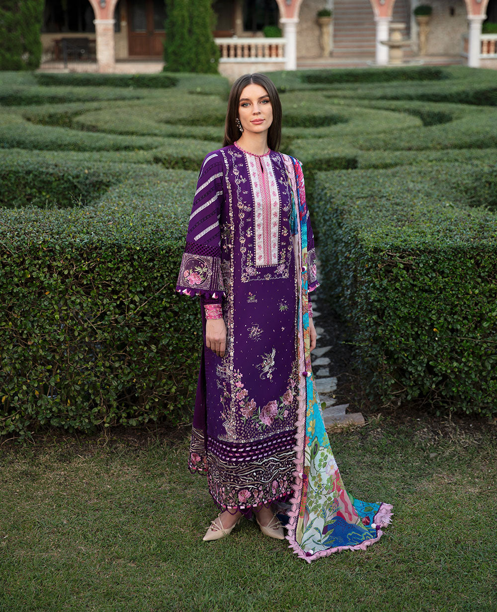 Republic Womenswear | Ilana Eid Luxury Lawn | Lisette -  Republic Womenswear Luxury - Original Designer Dress - House of Maryam