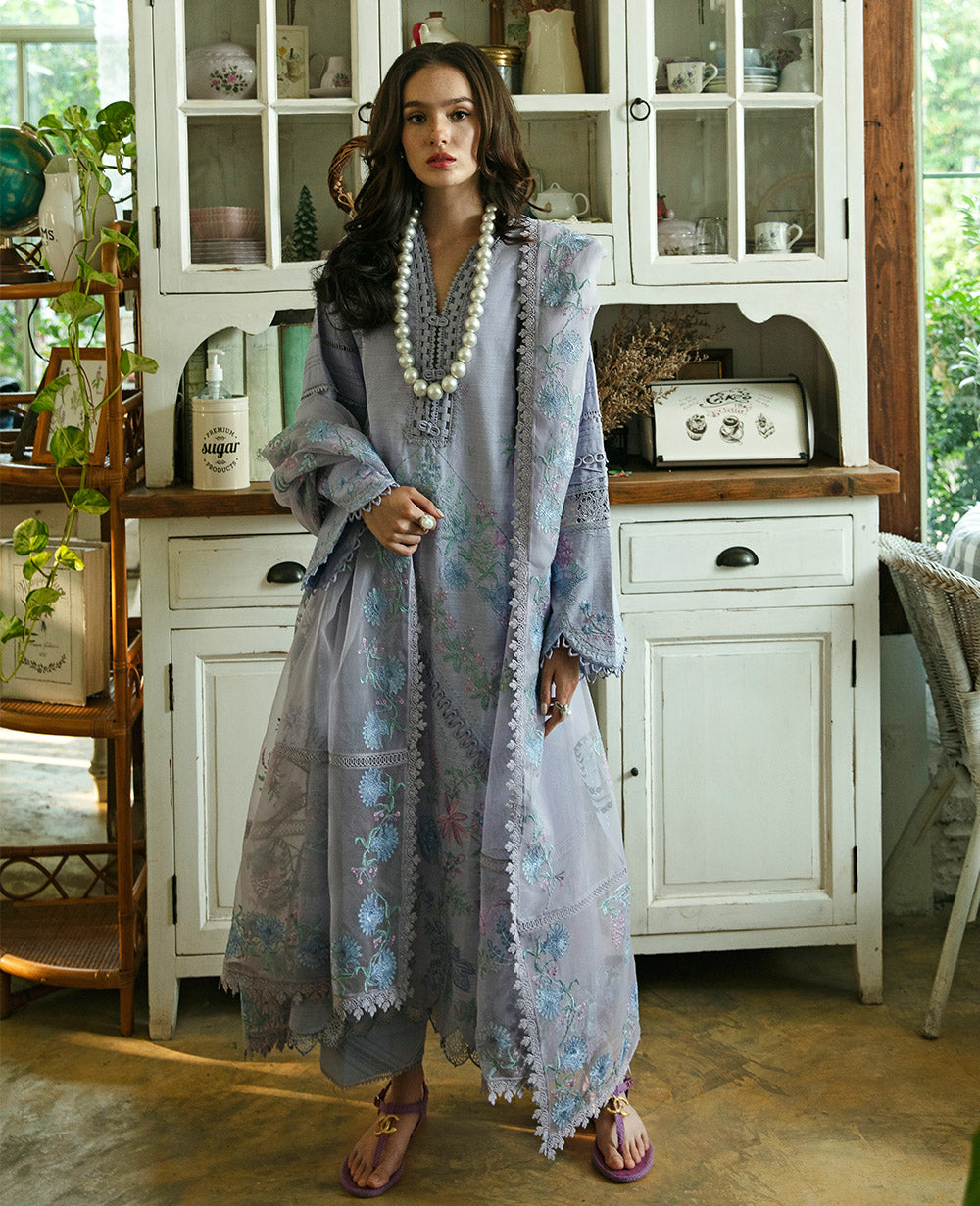 Republic Womenswear | Embroidered Pret 24 | Eugine -  Republic Womenswear Luxury - Original Designer Dress - House of Maryam