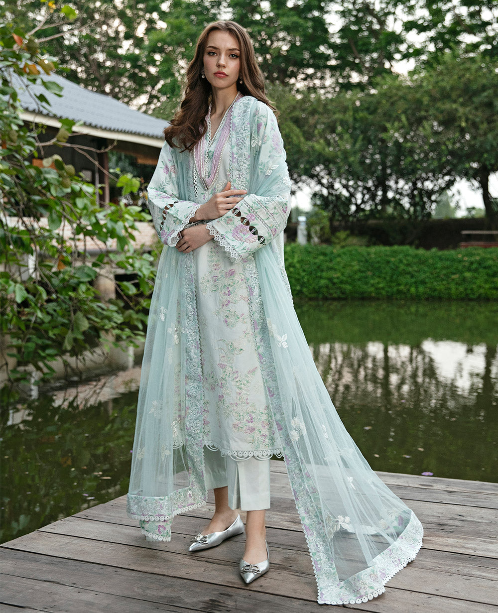Republic Womenswear | Embroidered Pret 24 | Ilana -  Republic Womenswear Luxury - Original Designer Dress - House of Maryam