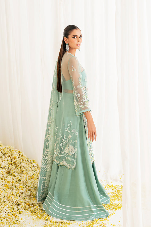 Saffron | Reveur Luxury Festive | SF-08 Aislin -  Saffron Formal - Original Designer Dress - House of Maryam