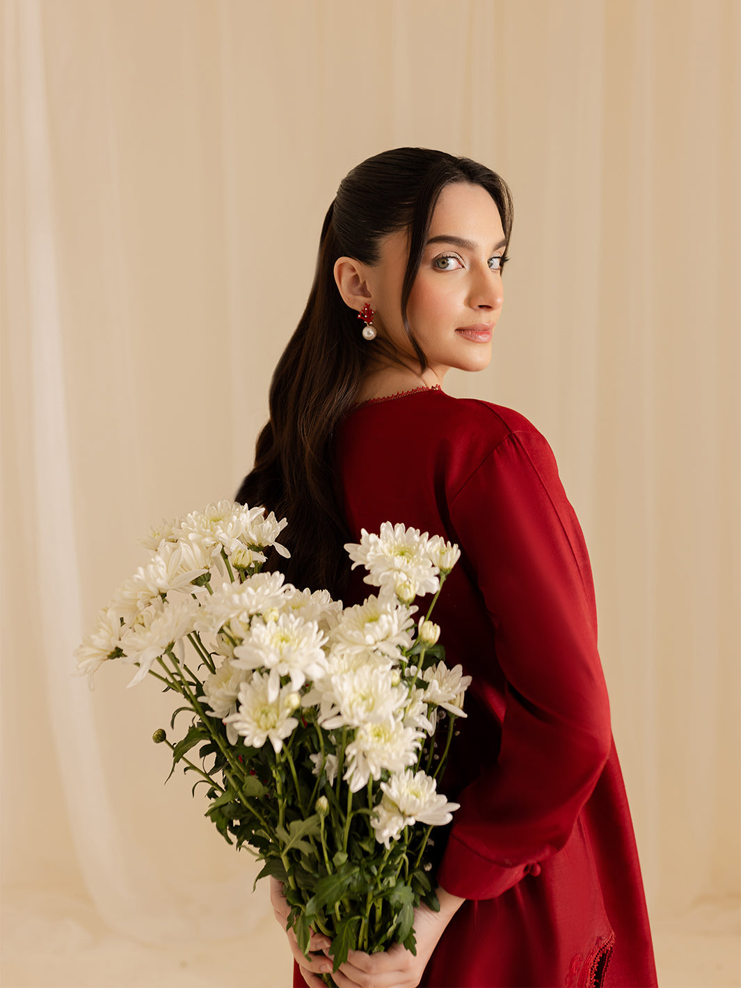 Mahnur | Petal Whispers Lawn Pret | Roselle -  Mahnur Ladies Clothes - Original Designer Dress - House of Maryam