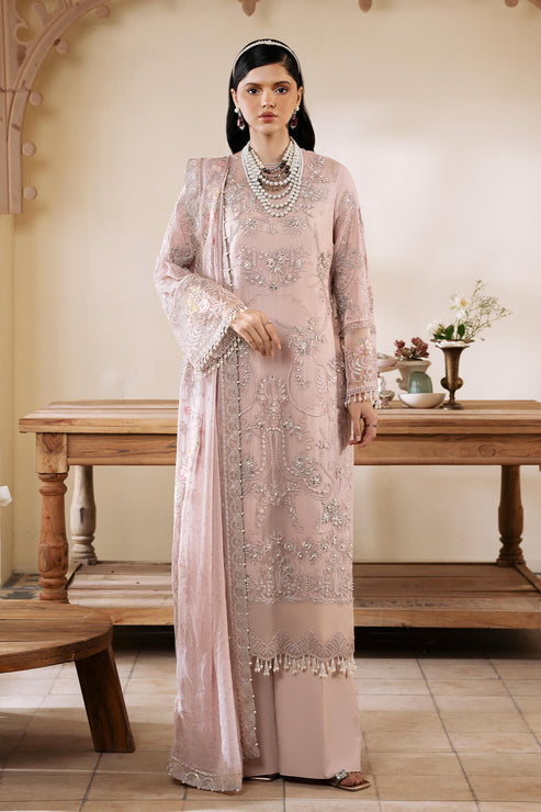 Imrozia Premium | Muse Luxury Chiffon 24 | S-1084 Cristal -  Imrozia Premium Formal - Original Designer Dress - House of Maryam