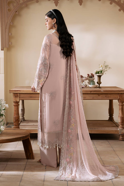Imrozia Premium | Muse Luxury Chiffon 24 | S-1084 Cristal -  Imrozia Premium Formal - Original Designer Dress - House of Maryam