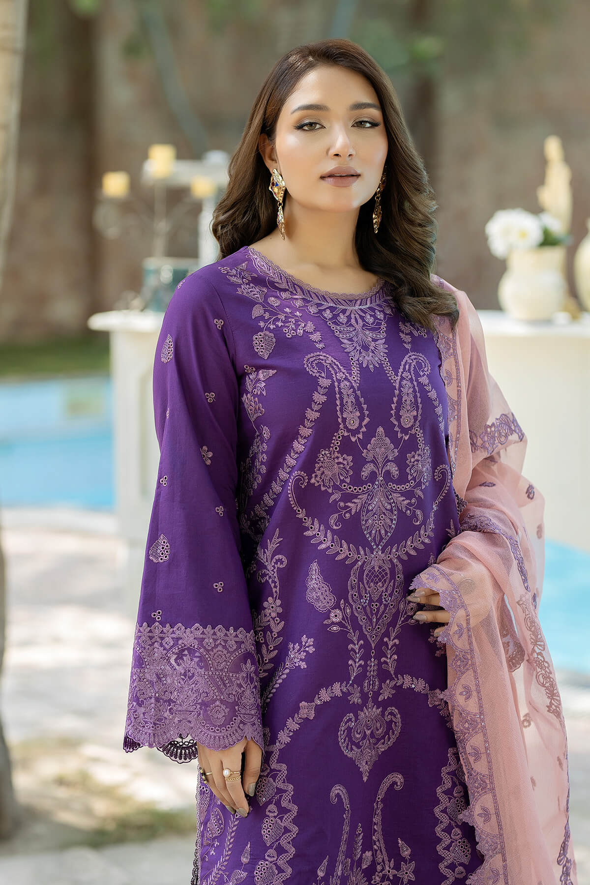 Imrozia Premium | Subah e Roshan | S.L 68 Gulzaar -  Imrozia Premium Luxury - Original Designer Dress - House of Maryam