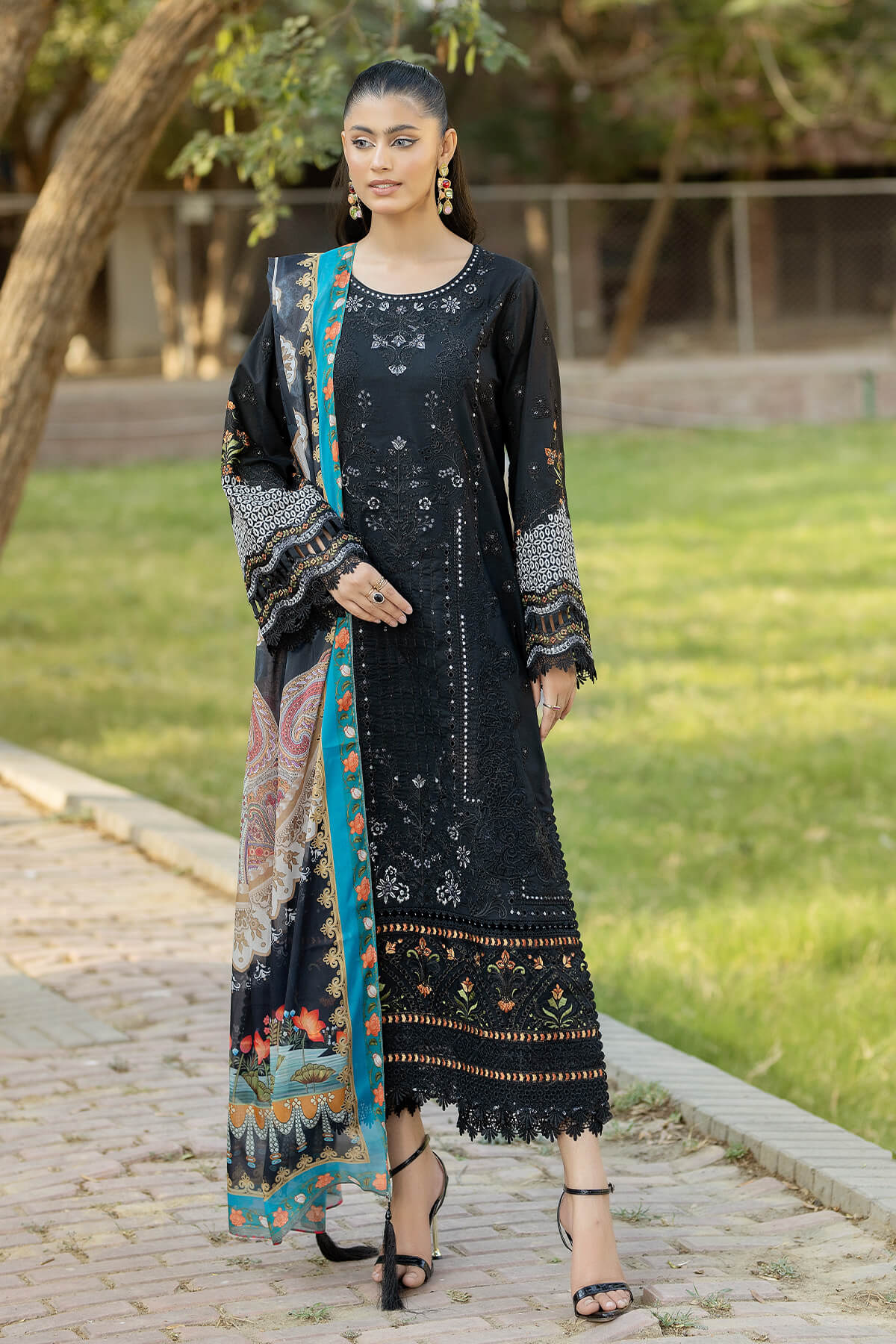 Imrozia Premium | Subah e Roshan | S.L 72 Jaanan -  Imrozia Premium Luxury - Original Designer Dress - House of Maryam