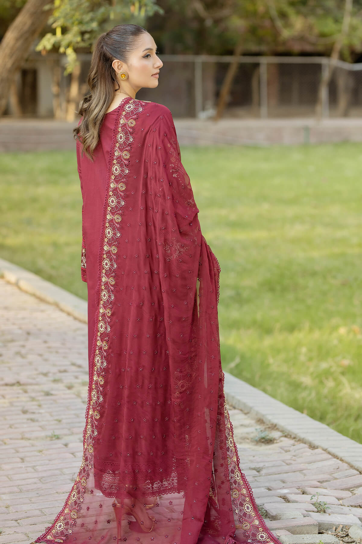 Imrozia Premium | Subah e Roshan | S.L 74 Firdous -  Imrozia Premium Luxury - Original Designer Dress - House of Maryam