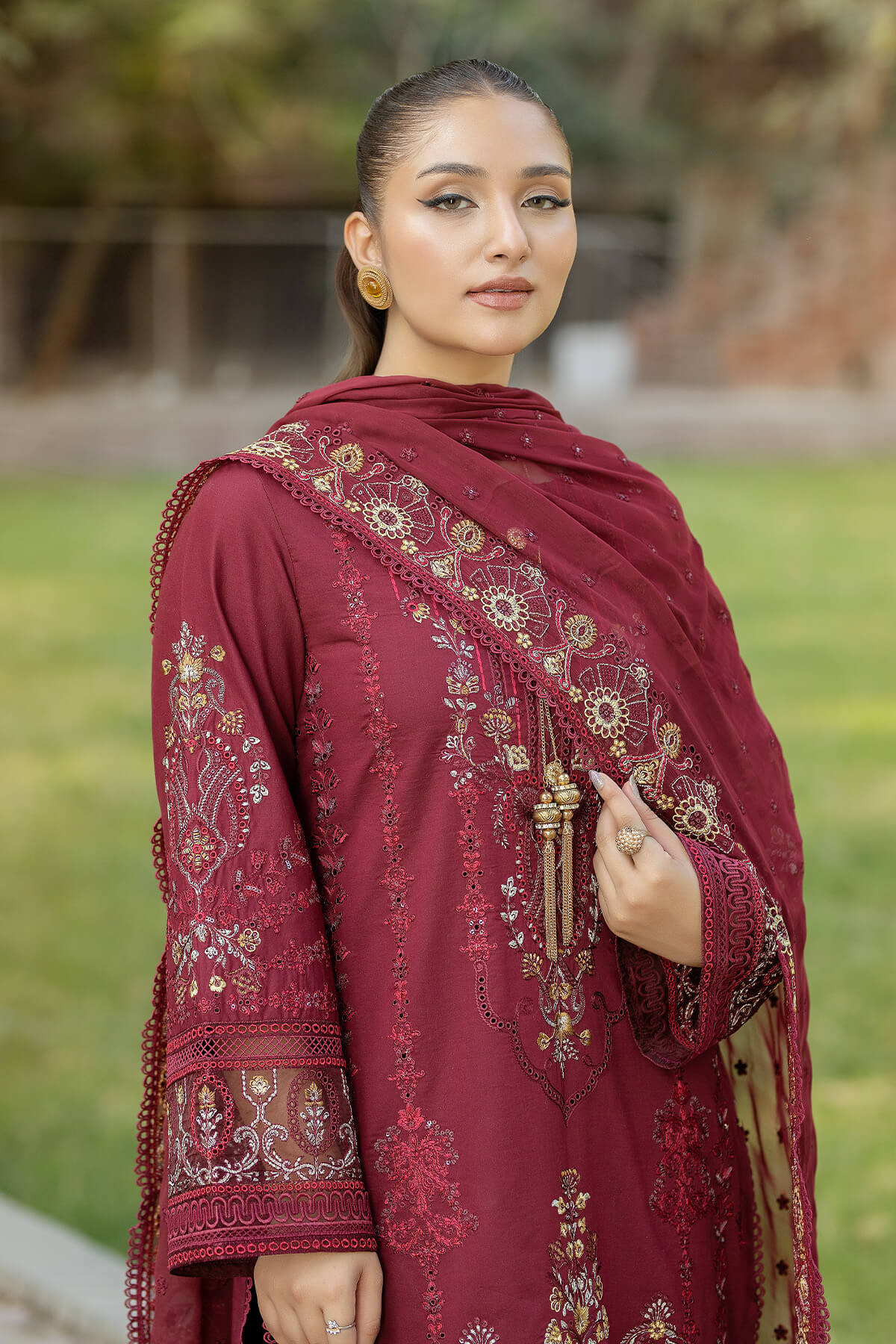 Imrozia Premium | Subah e Roshan | S.L 74 Firdous -  Imrozia Premium Luxury - Original Designer Dress - House of Maryam