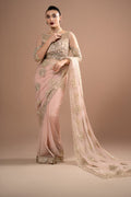 Imrozia Premium | Lumiere Luxury Sarees | 01 Rose Clair -  Imrozia Premium Formal - Original Designer Dress - House of Maryam