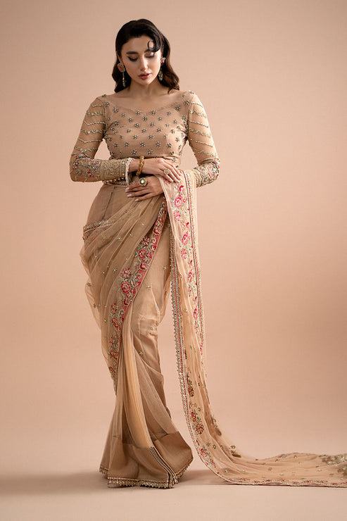 Imrozia Premium | Lumiere Luxury Sarees | 05 Celeste -  Imrozia Premium Formal - Original Designer Dress - House of Maryam
