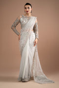 Imrozia Premium | Lumiere Luxury Sarees | 07 Misty Grey -  Imrozia Premium Formal - Original Designer Dress - House of Maryam