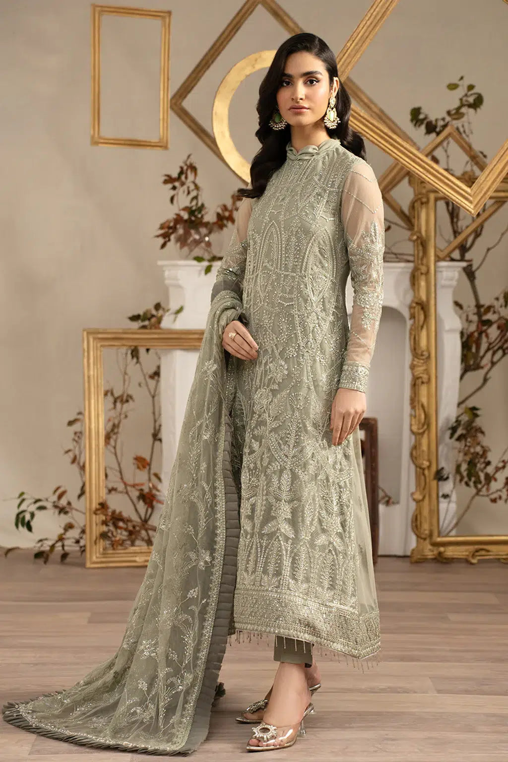Zarif | Naqsh Festive Formals 23 | ZRN 05 PEARLY -  Zarif Formal - Original Designer Dress - House of Maryam