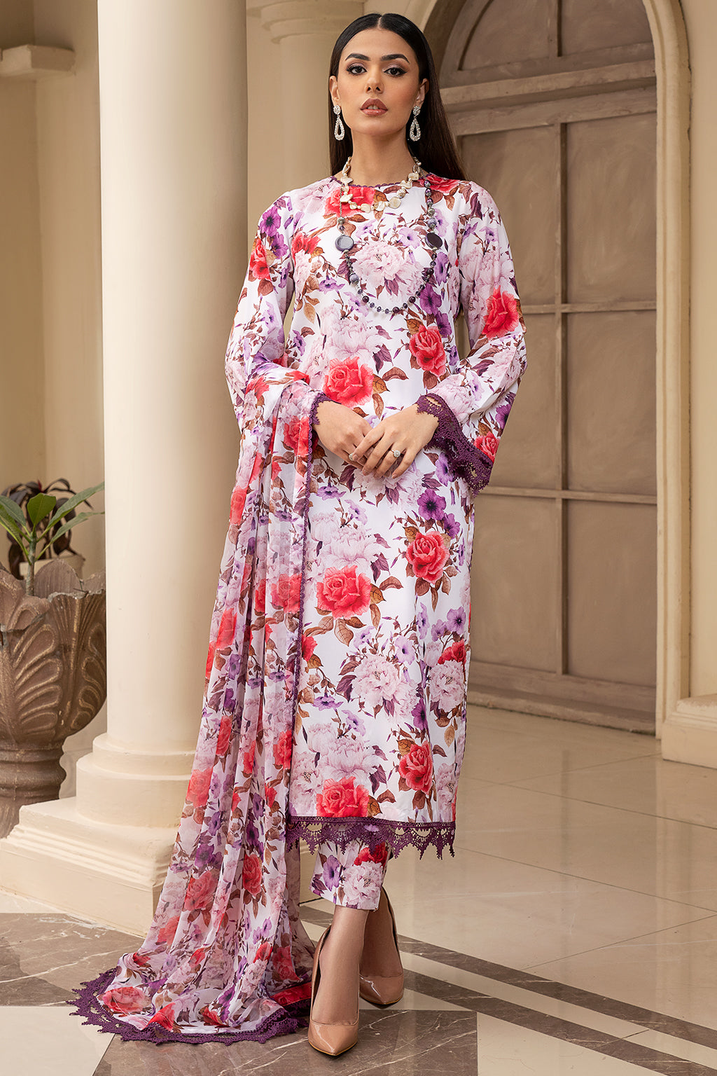 Zarif | Prints 24 | ZPR 03 CELINA -  Zarif Formal - Original Designer Dress - House of Maryam