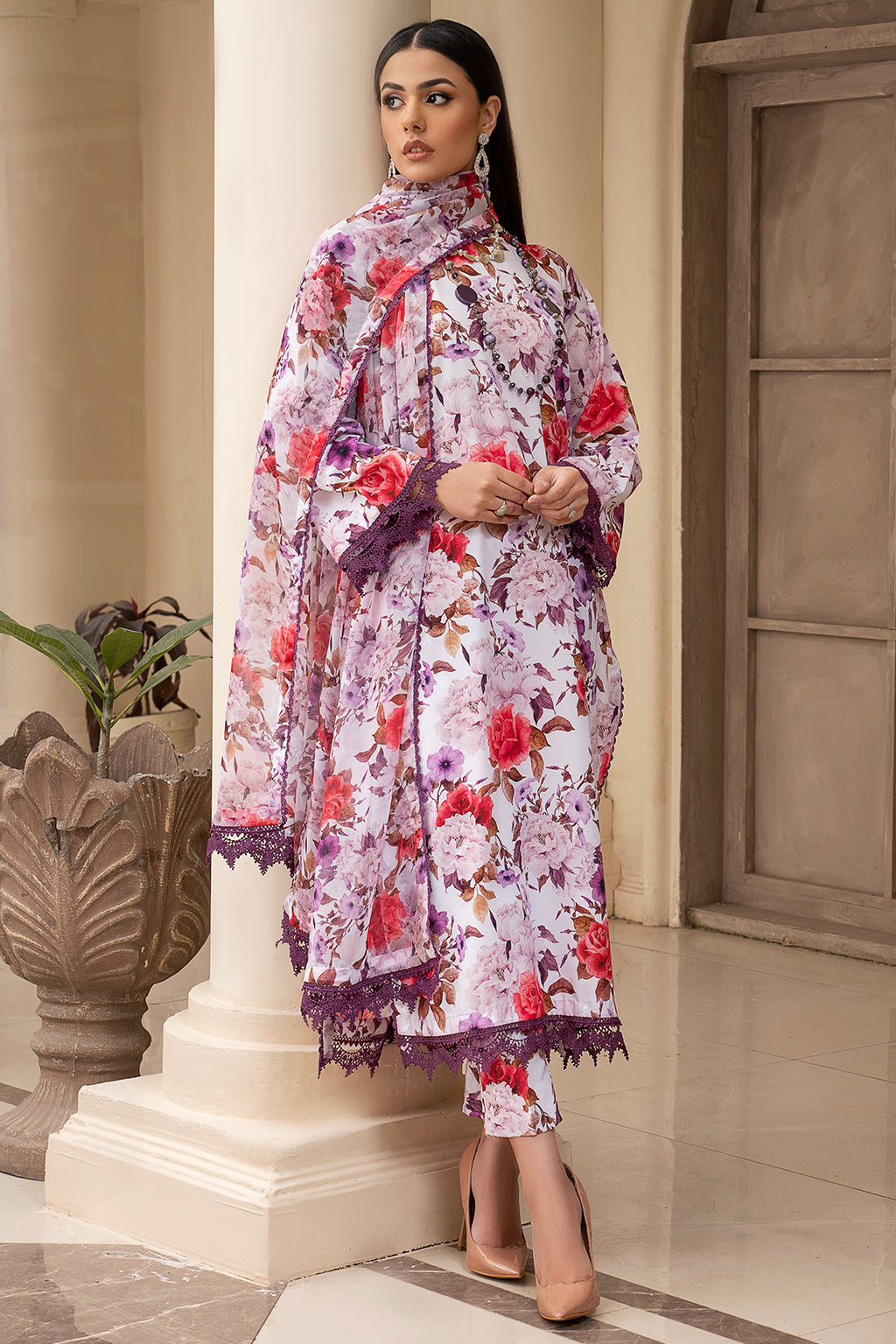 Zarif | Prints 24 | ZPR 03 CELINA -  Zarif Formal - Original Designer Dress - House of Maryam
