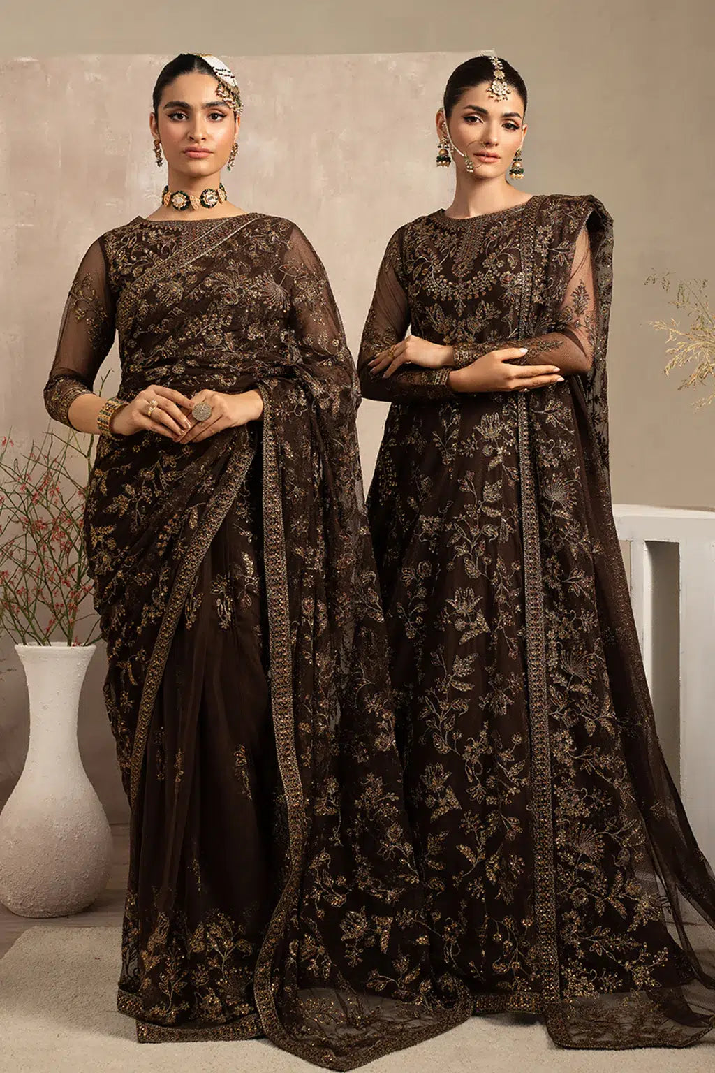 Zarif | Naqsh Festive Formals 23 | ZRN 01 SIYAH -  Zarif Formal - Original Designer Dress - House of Maryam