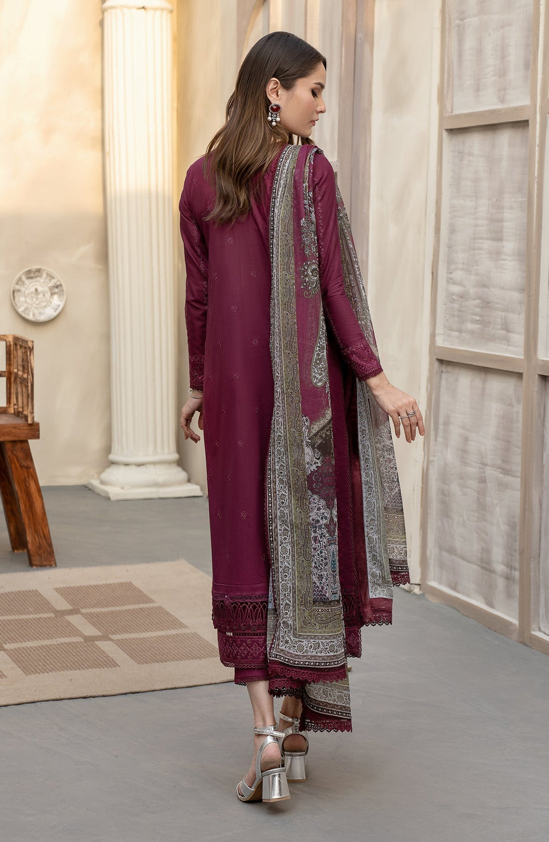 Zarif | Festive Lawn | ZFL 01 RAHAA -  Zarif Luxury - Original Designer Dress - House of Maryam