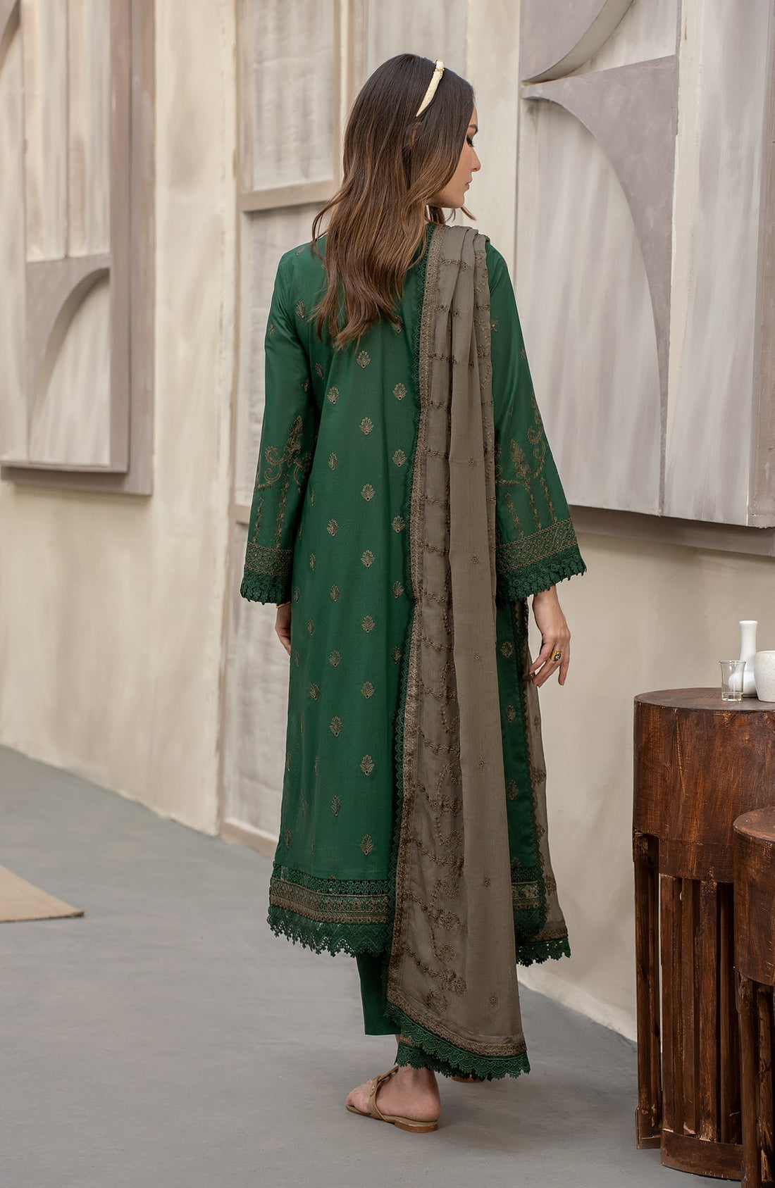 Zarif | Festive Lawn | ZFL 06 LIVIA -  Zarif Luxury - Original Designer Dress - House of Maryam