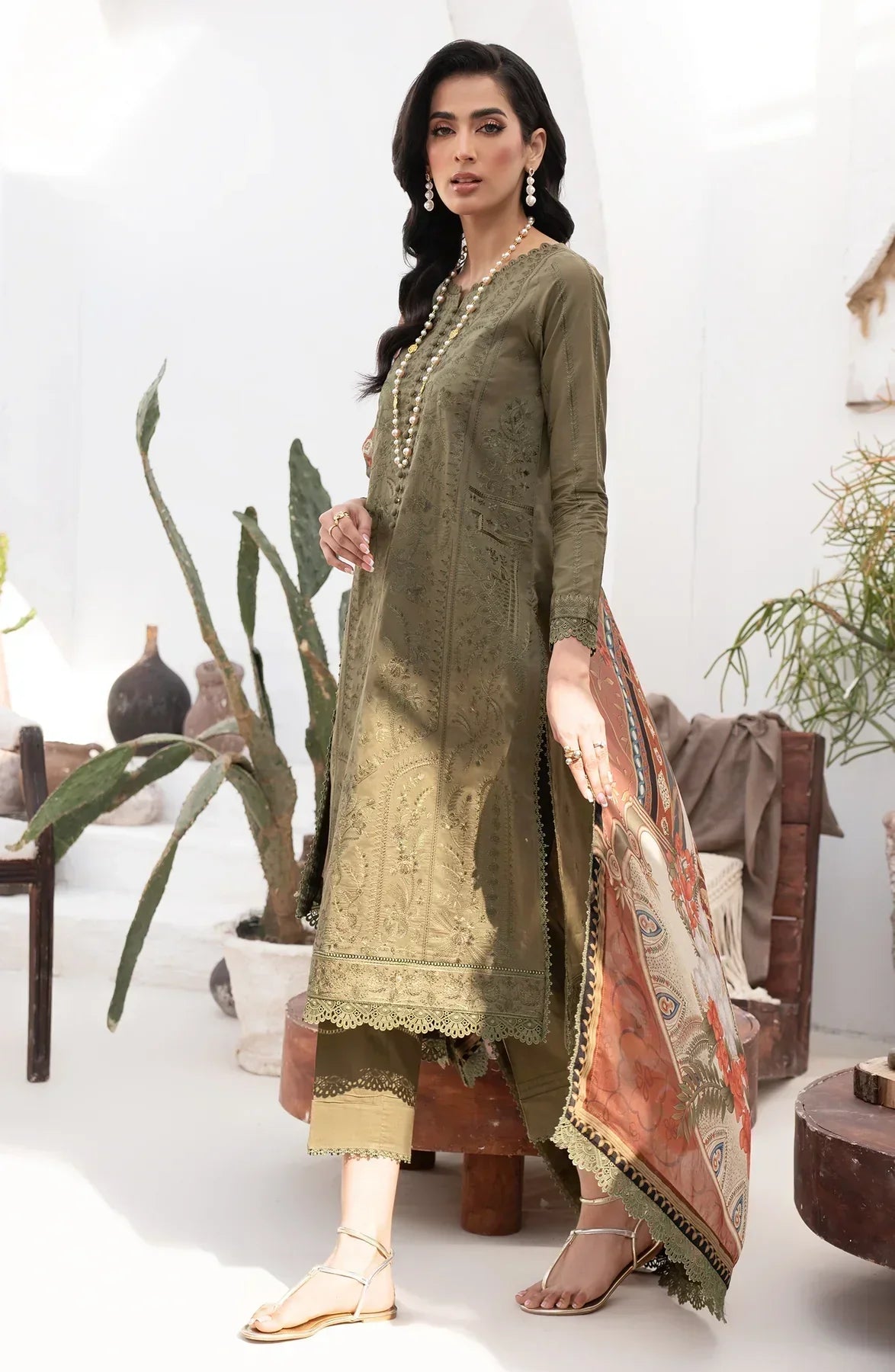 Zarif | Eid Lawn 24| ZL 06 REMIAH -  Zarif Luxury - Original Designer Dress - House of Maryam