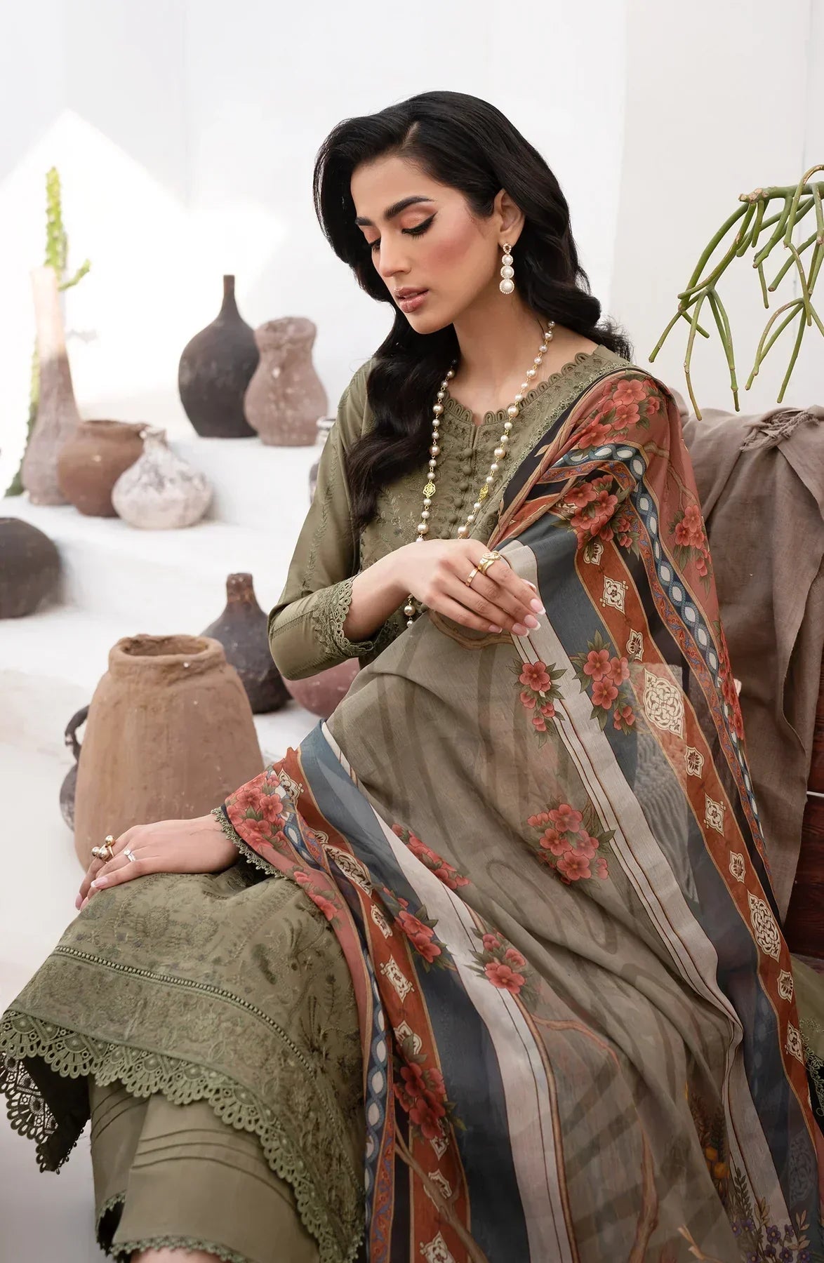 Zarif | Eid Lawn 24| ZL 06 REMIAH -  Zarif Luxury - Original Designer Dress - House of Maryam