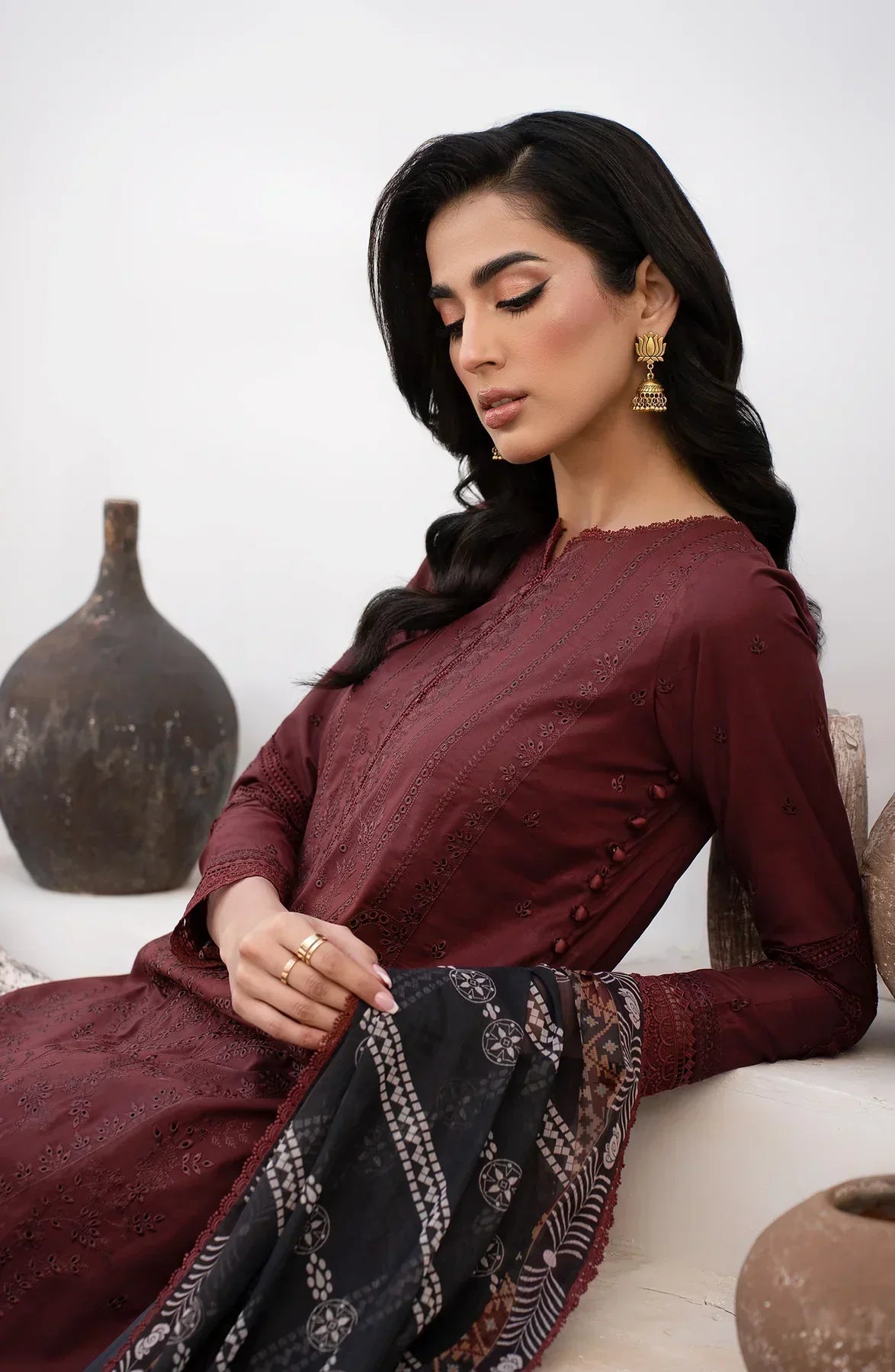 Zarif | Eid Lawn 24| ZL 02 ELVIRA -  Zarif Luxury - Original Designer Dress - House of Maryam