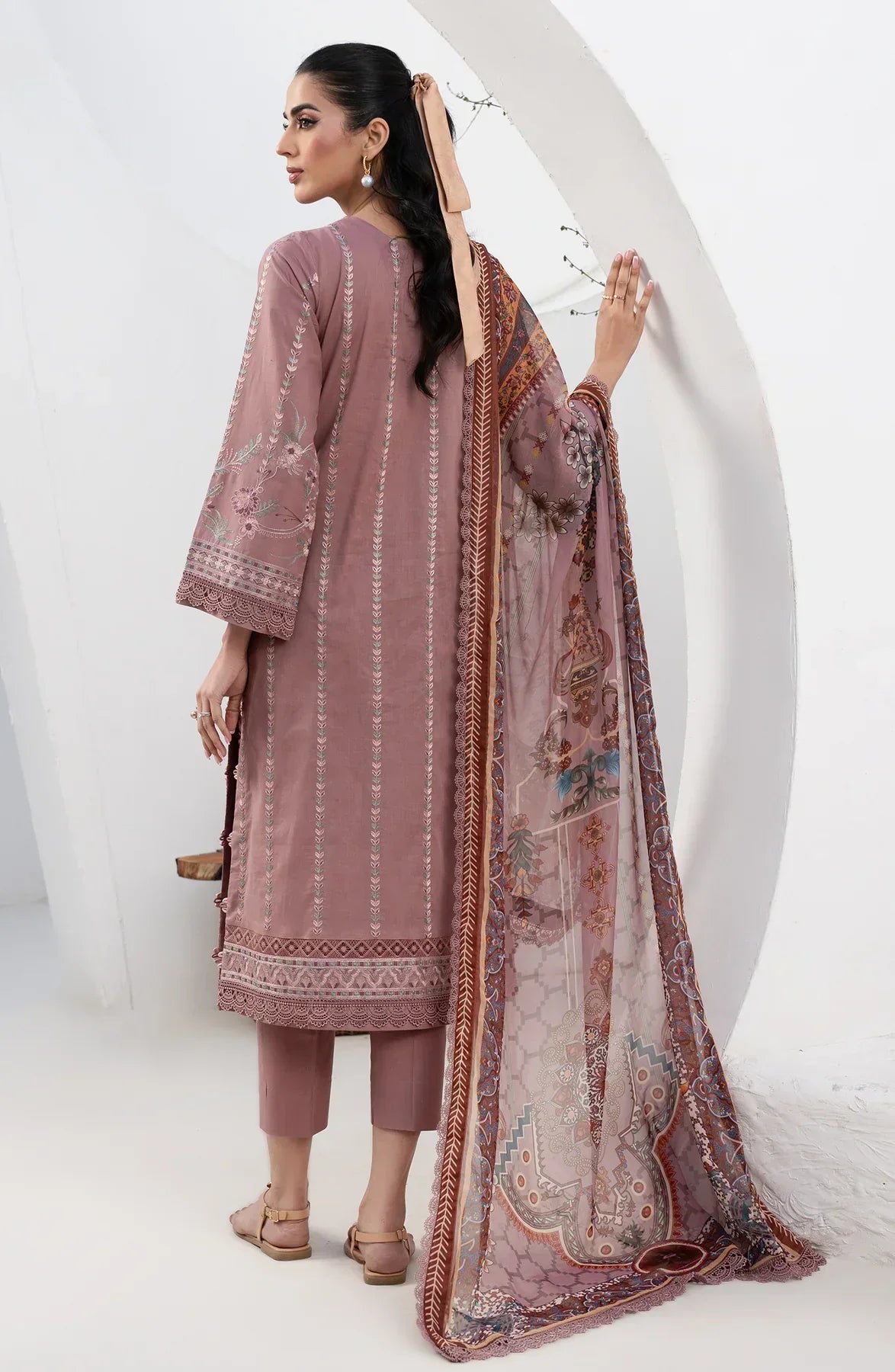 Zarif | Eid Lawn 24| ZL 05 FLORINA -  Zarif Luxury - Original Designer Dress - House of Maryam