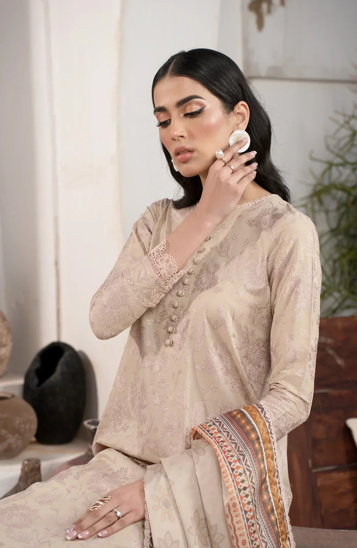 Zarif | Eid Lawn 24| ZL 08 DIVAH -  Zarif Luxury - Original Designer Dress - House of Maryam