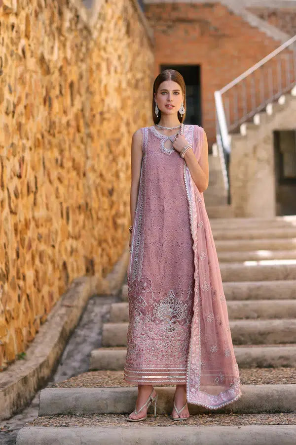 Noor by Saadia Asad | Chiffon Formals 23 | D5-Zuria -  Noor by Saadia Asad Formal - Original Designer Dress - House of Maryam