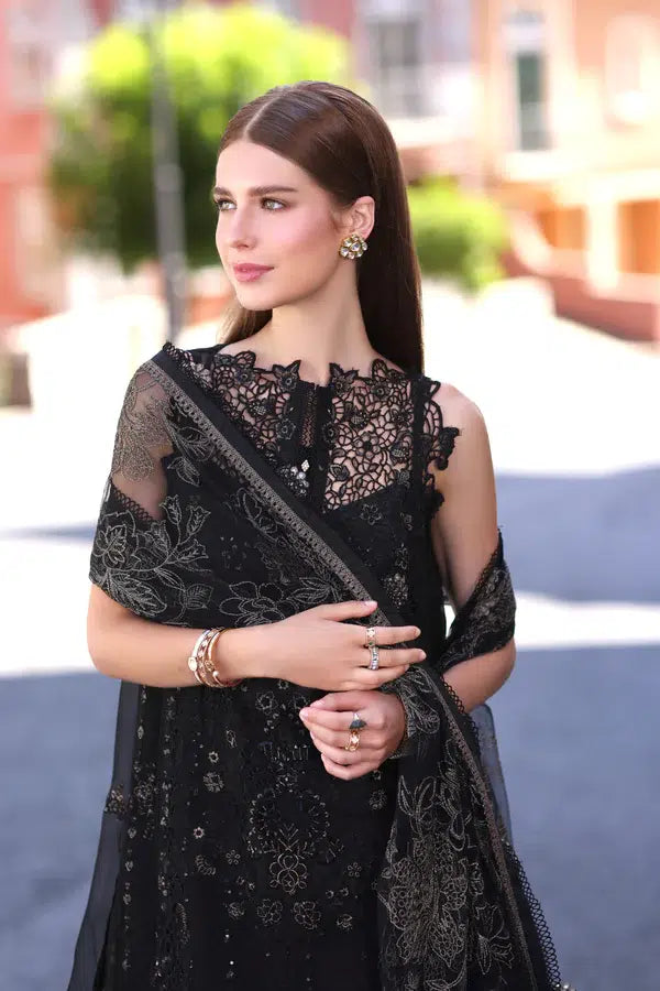 Noor by Saadia Asad | Chiffon Formals 23 | D7-Zira -  Noor by Saadia Asad Formal - Original Designer Dress - House of Maryam