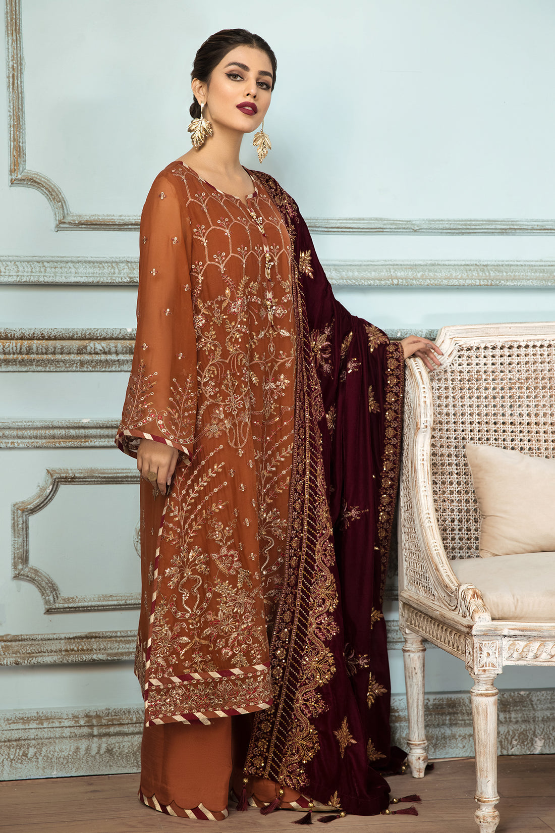 Alizeh | Formals Collection | Sarang -  Alizeh Formal - Original Designer Dress - House of Maryam