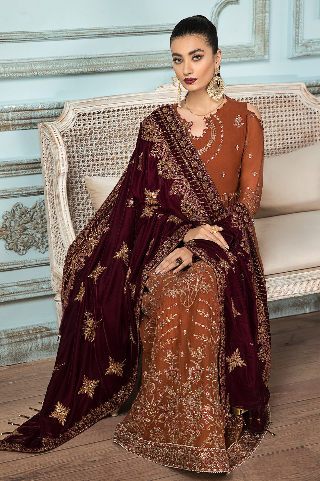Alizeh | Formals Collection | Sarang -  Alizeh Formal - Original Designer Dress - House of Maryam