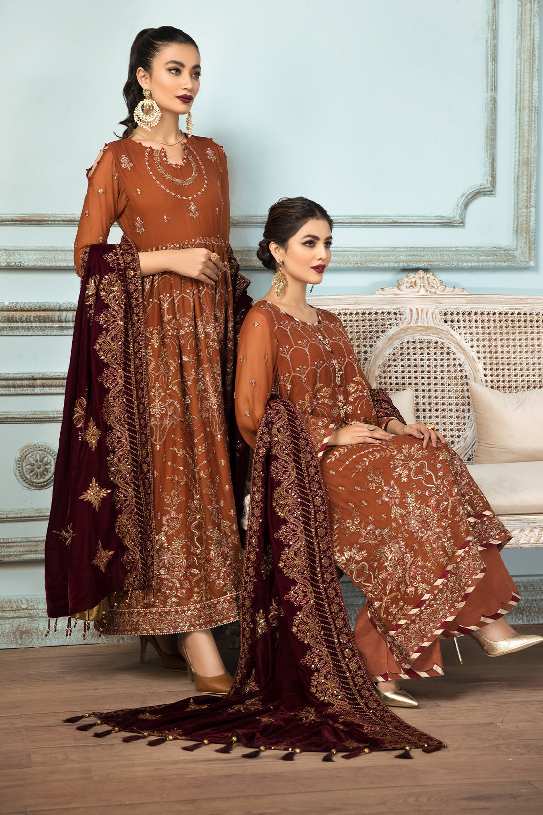 Alizeh | Formals Collection | Sarang -  Alizeh Formal - Original Designer Dress - House of Maryam