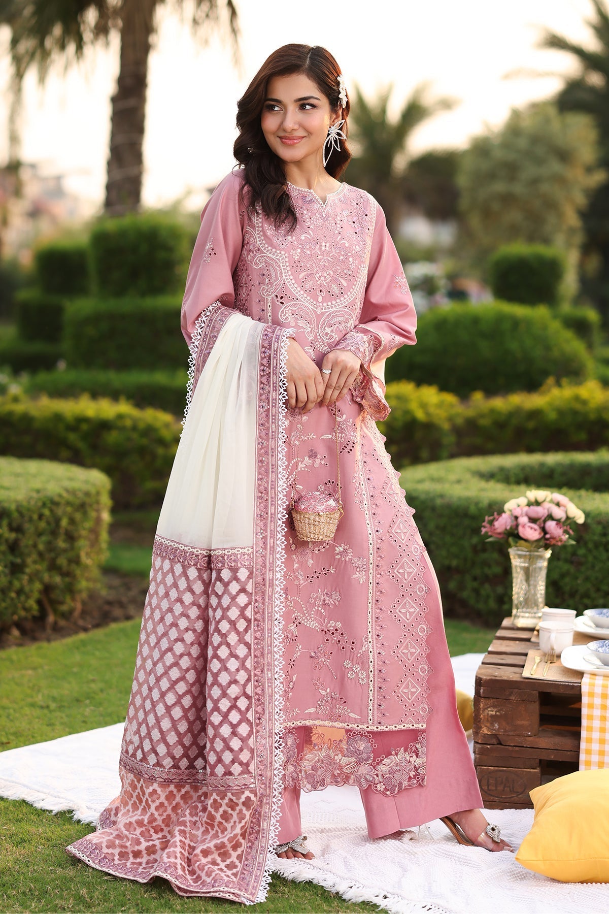 Imrozia Premium | Hayam Luxury Lawn 25 | SL 93 ISRA -  Imrozia Premium Ladies Clothes - Original Designer Dress - House of Maryam